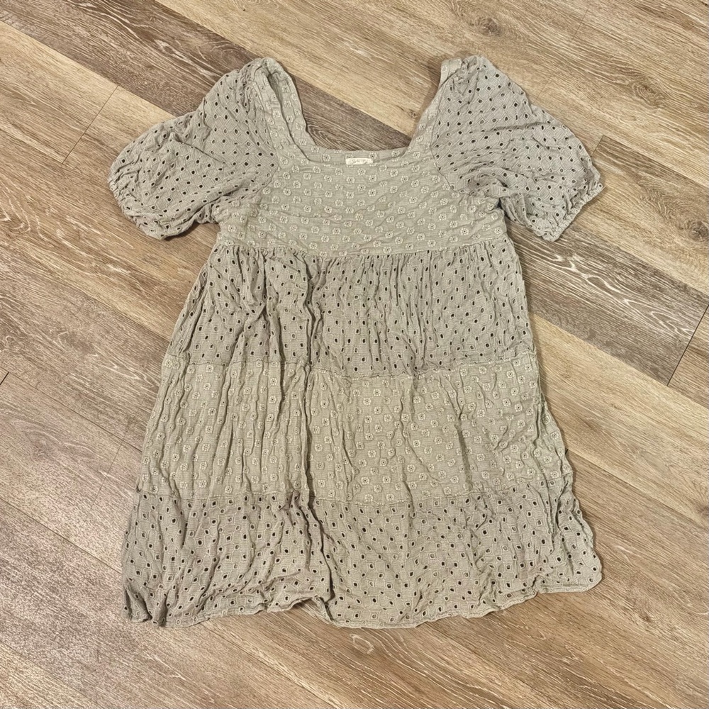 Rylee + Cru floral babydoll dress